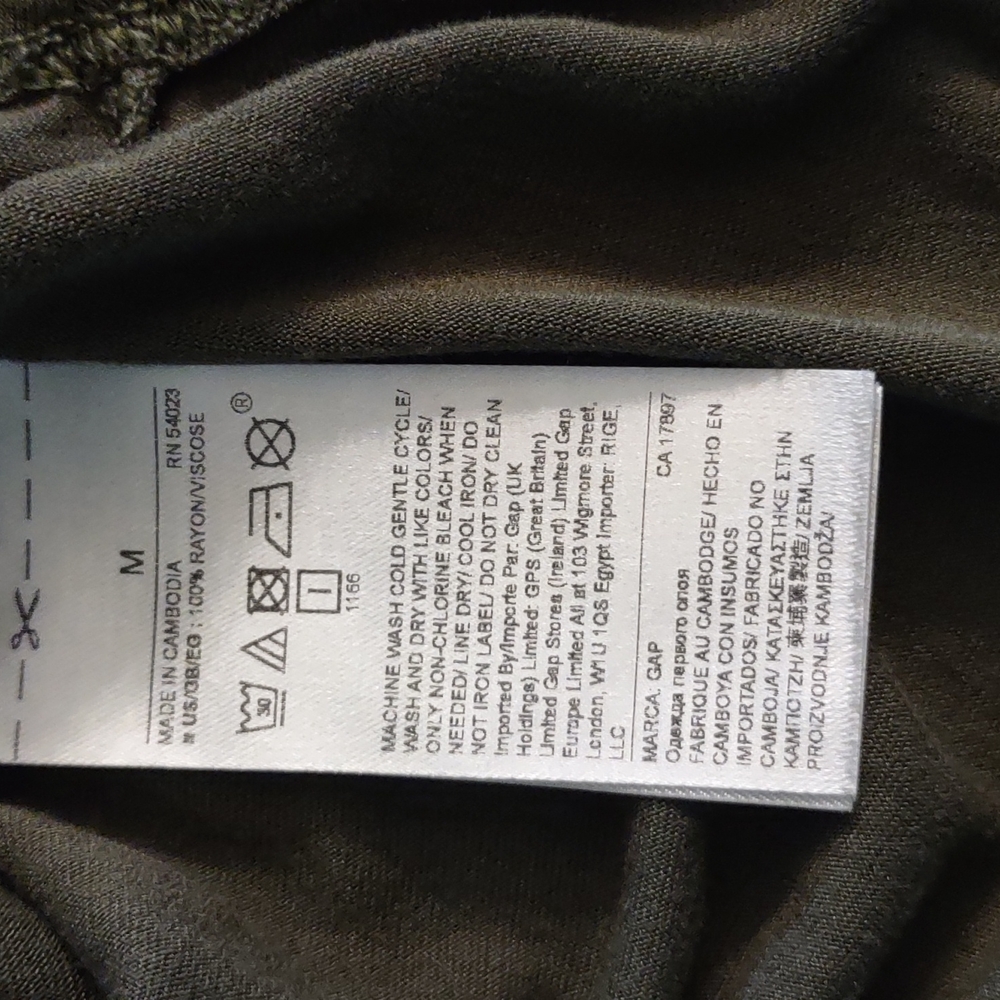 Gap t-shirt army green - Picture 4 of 4